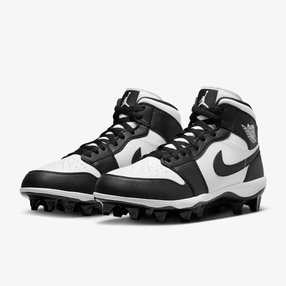 Air Jordan 1 Mid Alpha Menace Football Cleats